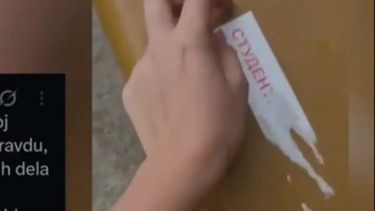 Deca skidaju blokaderske nalepnice! Građani oduševljeni: Tako se voli zemlja! (VIDEO)