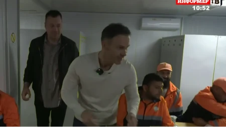 Siniša Mali na doručku sa radnicima Gradske čistoće, upoznao omiljenog "tiktokera"