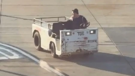 Kako mu je to palo na pamet? Ukrao vozilo na aerodromu, divljao u opasnoj vožnji i izazvao haos- ljudi nisu verovali šta vide