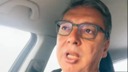 "Oni stvarno misle da će neko da glasa za bilo koga zato što gospođa Radivojević glasa za nekoga?" Vučić o podršci nekih glumaca "studentima"