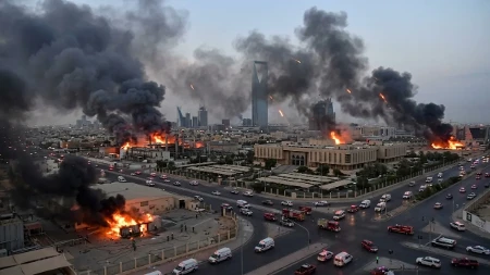 Rijad gori! Huti izveli veliki napad na Saudijsku Arabiju (VIDEO)
