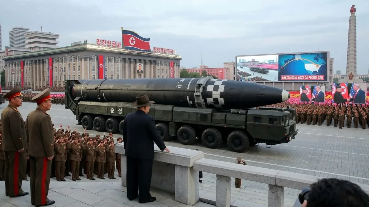 Kim poslao poruku Trampu: Zver koja može da uništi Ameriku zagrmela nad Severnom Korejom (VIDEO)
