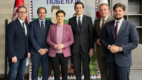 SNS učvršćuje veze sa evropskim partnerima: Delegacija Forza Italia u poseti Beogradu