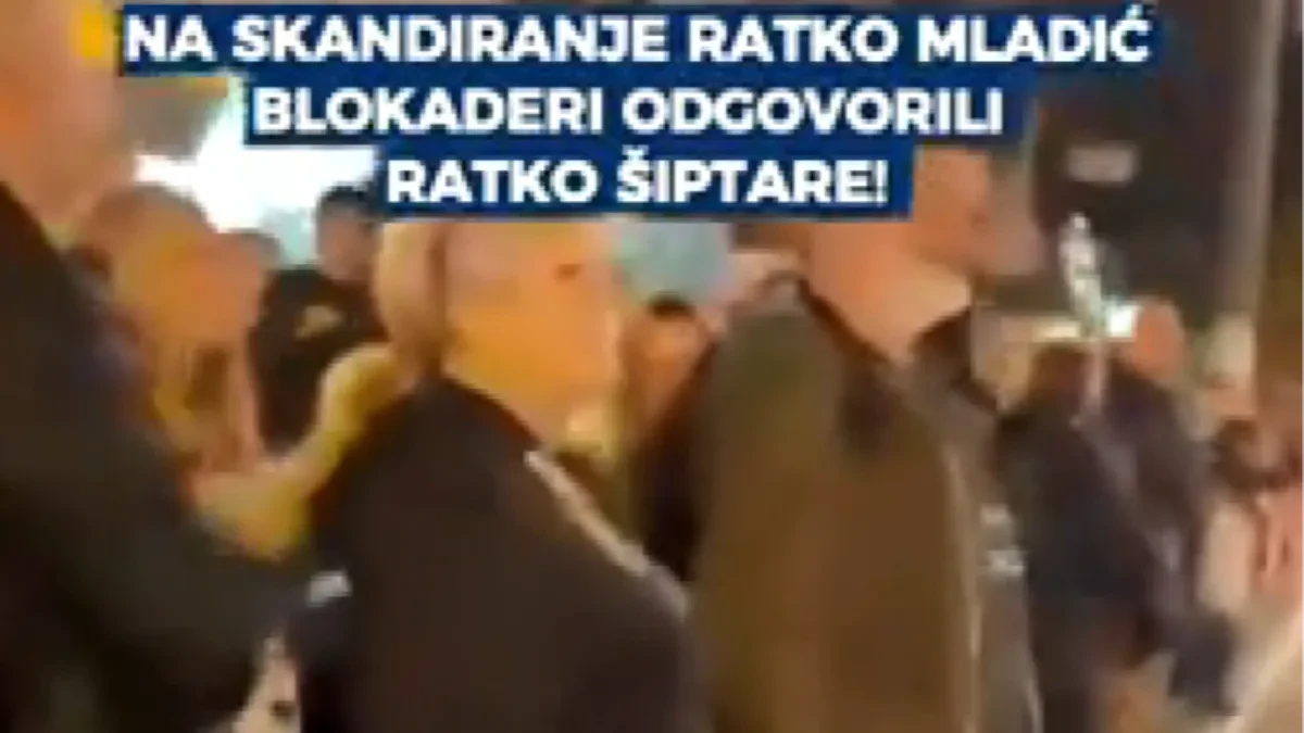 Svi koji žele dobro Srbiji su za blokadere šiptari! Ne odgovaraju im ni Vučić ni većinska Srbija! (VIDEO)