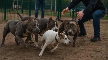 Čopor pasa nasrnuo na majku sa dvoje male dece! Veće kuče skakalo na nju dok je vodila mališane u vrtić