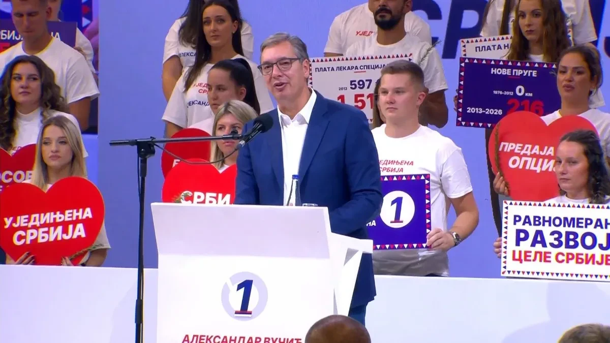 Vučić: Ne damo im da unište Srbiju!
