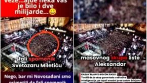 Kakav blam u Novom Sadu: Blokaderi tvrdili da je skup generisao AI, pa ispali smešni pred celom Srbijom! (VIDEO)