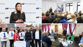 "Odlučni smo da se borimo za svaku porodicu i svako radno mesto" Mesarović u Veterniku i Odžacima razgovarala sa građanima: "Zajedno, složno i odlučno - idemo u nove pobede"