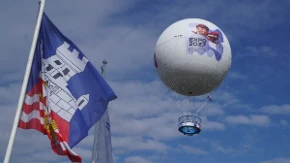 Alo! na licu mesta: Obavljen probni let panoramskog balona u bojama Eskpa 2027 na Adi Ciganliji