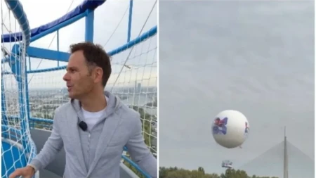 Siniša Mali isprobao Ekspo balon! Sa 150 metara visine poručio: Sledeći put kad budem imao ovakve ideje... (VIDEO)