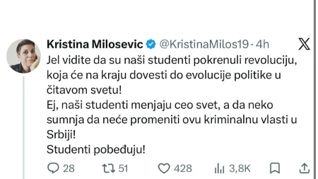 Blokaderi seire dok Evropa gori: "Naši studenti pokrenuli revoluciju" Jedina politika Studentske liste paljenje i uništavanje!