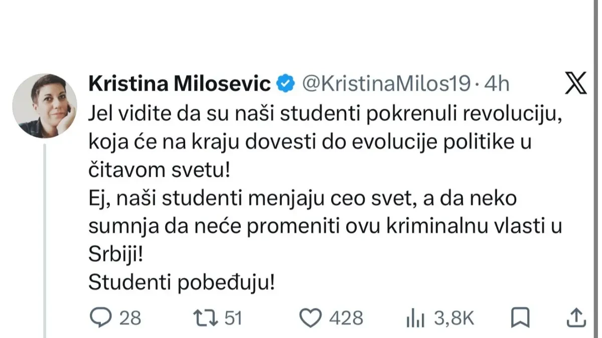 Blokaderi seire dok Evropa gori: "Naši studenti pokrenuli revoluciju" Jedina politika Studentske liste paljenje i uništavanje!