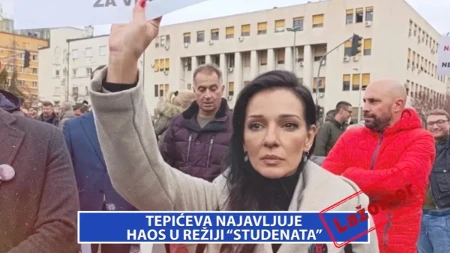 Tepićeva najavljuje haos u režiji “studenata”