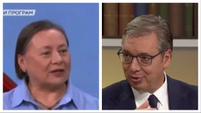 „Nije mogla da prozbori dve reči!“ Vučić o nastupu predstavnice "studentske" liste: Smejao sam se!