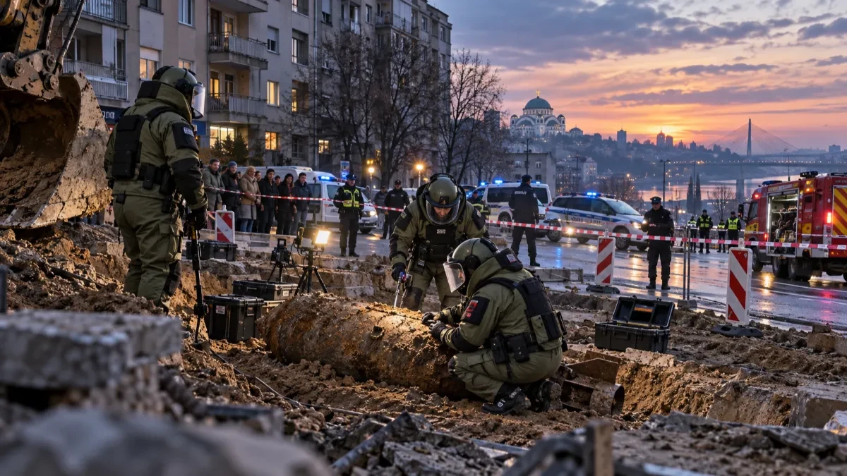 Beograd se sprema za opasnu akciju: U 6 kreće evakuacija, bomba od 250 kilograma biće uništena na licu mesta
