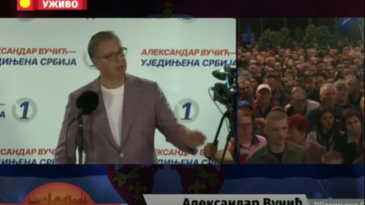 "Nisam ja ignorisan – ignorisan je narod koji hoće da čuje plan!" Vučić o Srdanoviću