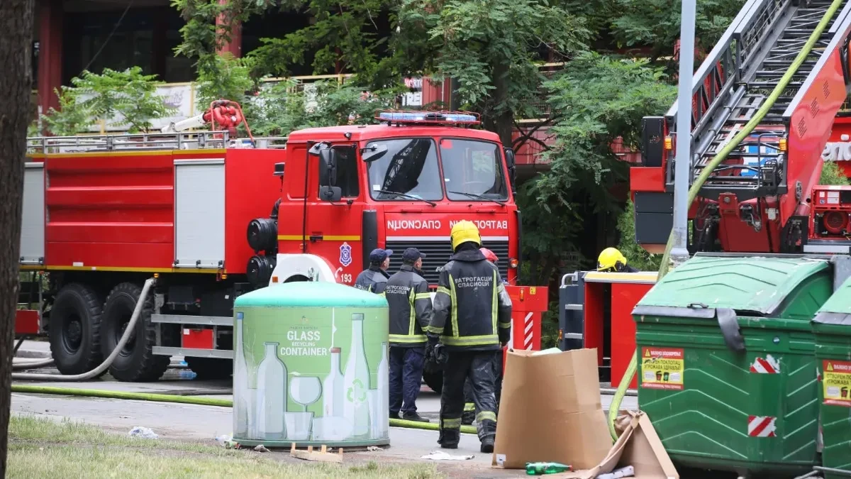 Zapaljena poznata teretana: Drama u Kneza Višeslava