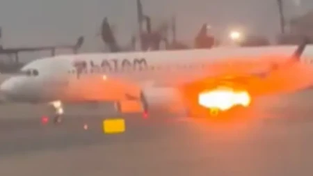 Zapalio se putnički avion: "Erbas" se pretvorio u buktinju, putnici hitno evakuisani