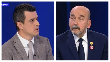 Saičić i Gorislav Papić potpuno iskulirali temu da li bi "studentska" lista uvela sankcije Rusiji: Gledajte kako su to izbegli