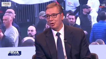 „Hoće poslušnike koje će tapšati po ramenu!“ Vučić na Prvoj: „Pogledajte šta se dogodilo Severnoj Makedoniji, promenila je ime, a šta je dobila?!“