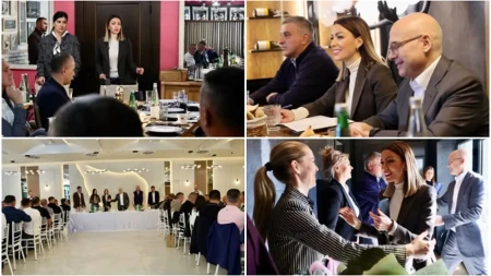 "Nema velikih rezultata bez predanog rada" Mesarović razgovarala sa građanima u Futogu, Sremskoj Kamenici, Ledincima i na Klisi: "Nastavljamo istim tempom! Do pobede!"