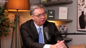 "Ja u kampanji govorim o programu, oni jednu reč o svojem nisu izgovorili!" Vučić o blokaderskom skrivanju programa