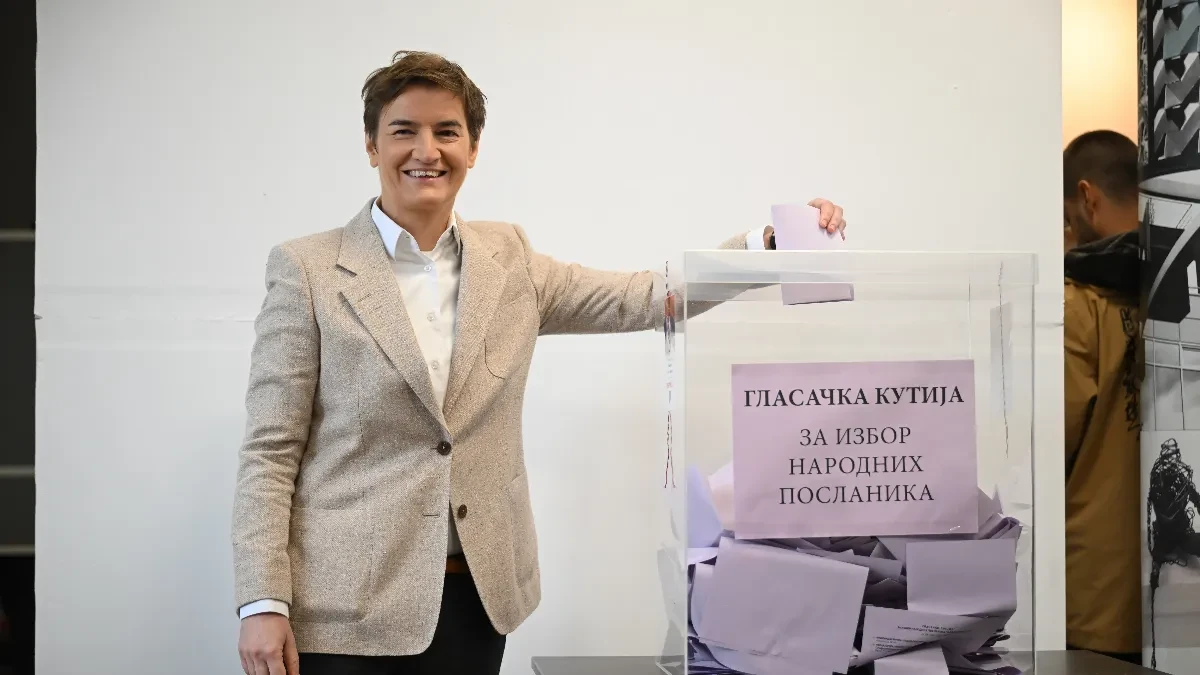 Glasala Ana Brnabić: Ispunila građansku dužnost