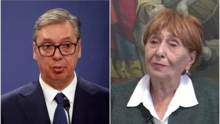 Blokaderske kukavice treba da je sram! Napali MAJKU, ŽENU od 82 godine! Samo zato jer joj je sin Aleksandar Vučić