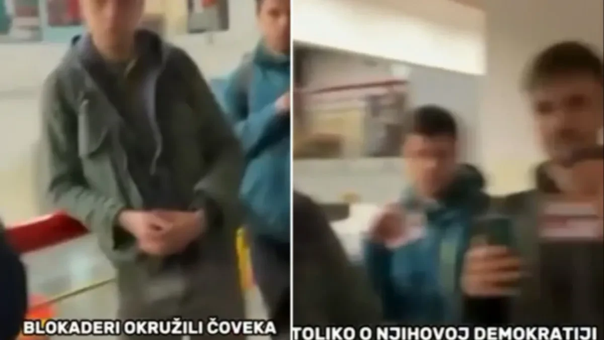 Mladiću zabranili da glasa na biračkom mestu: Strašan snimak iz Rakovice (VIDEO)