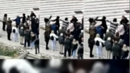 Neviđeni skandal u Sevojnu: Blokader napao ženu u redu za glasanje
