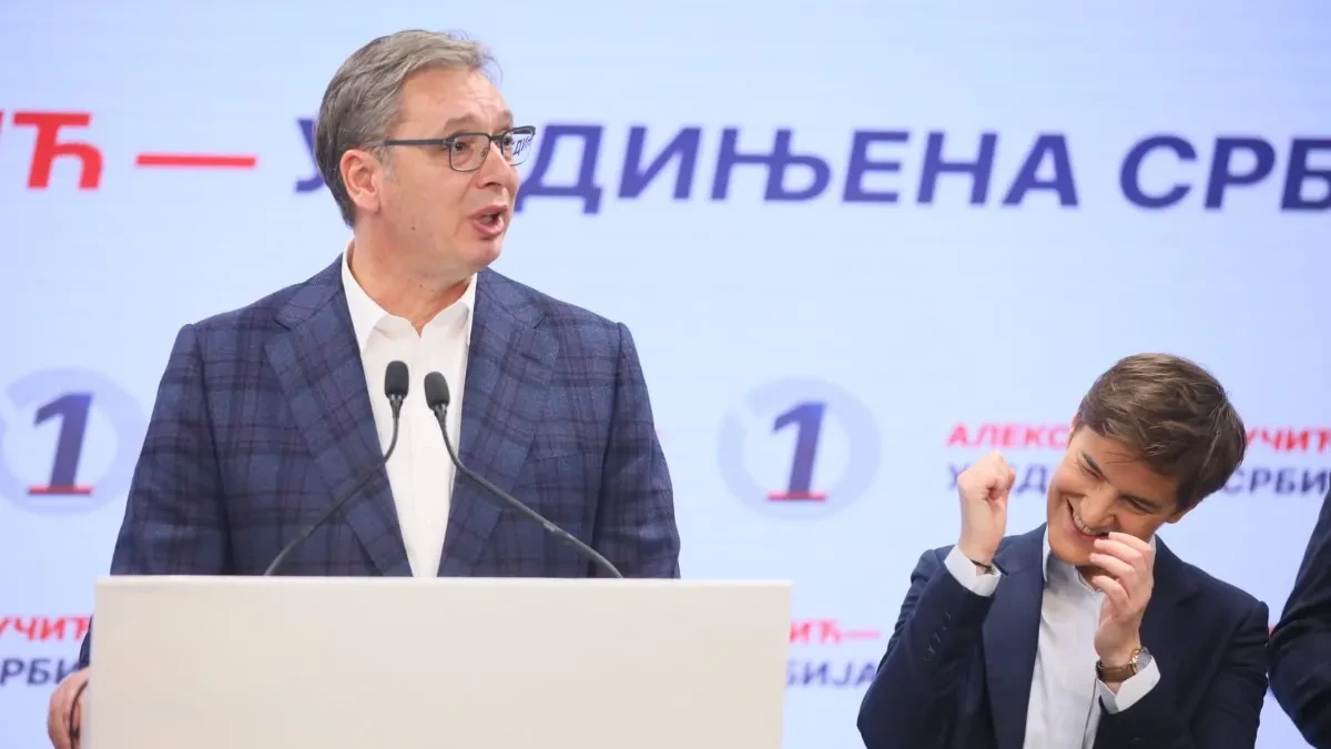 "Vučić je danas u centrali stranke" Brnabić: Ustao je, otišao da radi, nije se sakrio