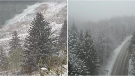 Veje bez prestanka! Sneg na planinama u Srbiji, temperatura ispod nule! (FOTO)