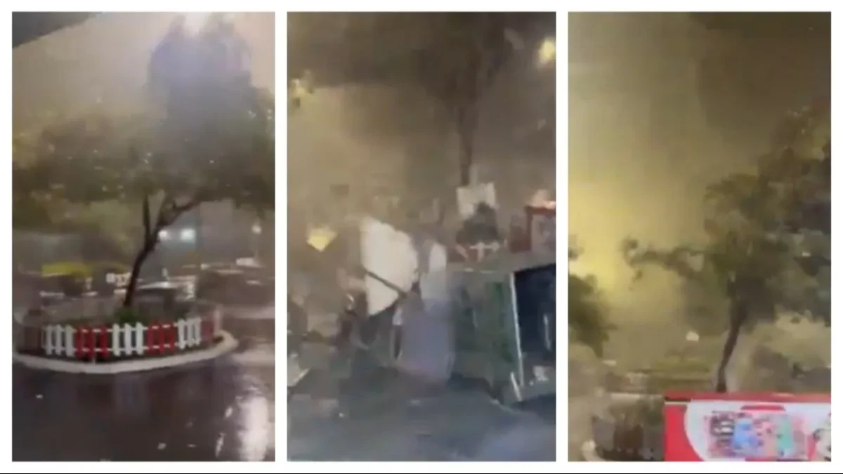 Tornado šiba i ubija ljude: Snimak nevremena ledi krv u žilama 