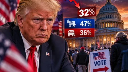 Trampu se sprema politički zemljotres?! Isplivale brojke koje bi mogle da mu pomrse račune, Amerikanci šalju ozbiljno upozorenje