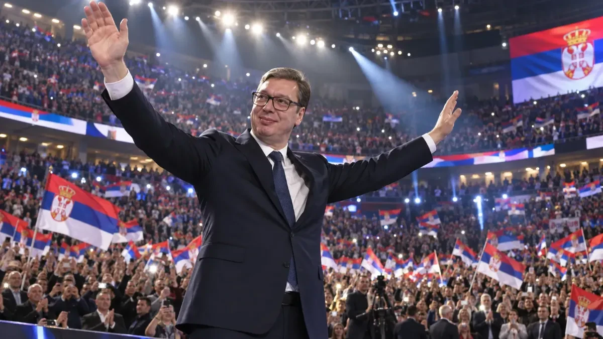 Počeo spektakl u Beogradskoj areni! Vučić se obratio video porukom, ogroman broj ljudi ispred Arene, sjajan koncert velikih muzičkih zvezda! (VIDEO)