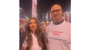 Olja Petrović i Goran Karadžić posle skupa: „Mir se ne kupuje, stabilnost i prosperitet stiču se vrednim radom“