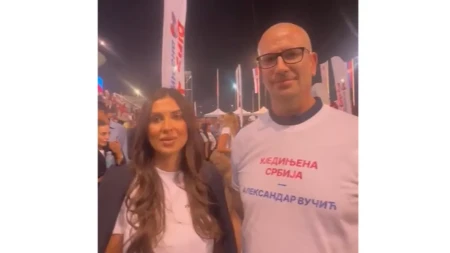 Olja Petrović i Goran Karadžić posle skupa: „Mir se ne kupuje, stabilnost i prosperitet stiču se vrednim radom“