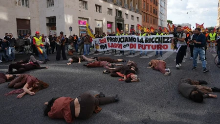 Hiljade demonstranata u Firenci, Milanu, Napulju, Torinu... na istom mestu studenti i propalestinski aktivisti