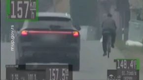 Nadrogiran kroz Smederevo jurio 157, a dozvoljeno 50 km/h! Objavljen snimak nasilničke vožnje (VIDEO)