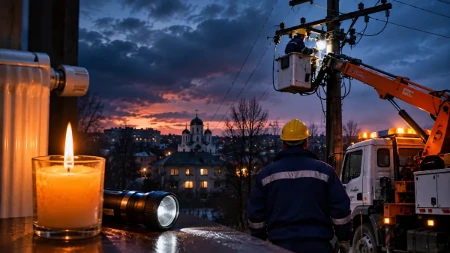 Ceo Obrenovac ostao bez struje: Kvar na mreži visokog napona, građani i bez grejanja