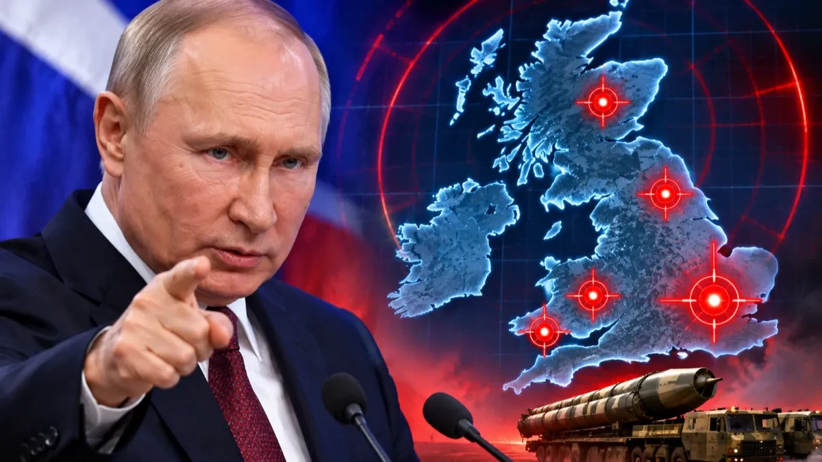 Putin zapretio Evropi, a onda je na ruskoj televiziji osvanula mapa Britanije! Pet gradova označeno, London u centru pažnje