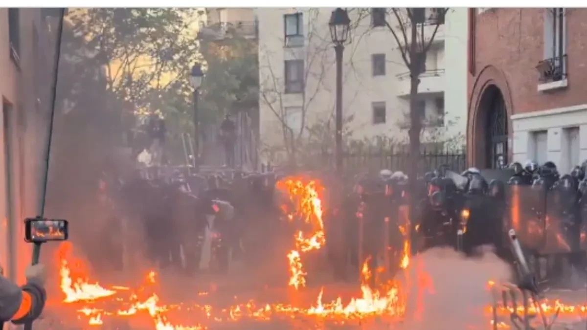 Klanica na ulicama Evrope! U Parizu policajce zahvatio plamen, usledio žestok odgovor, stotine hiljada ljudi na ulicama