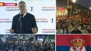 "Ne damo im Srbiju! Vojvodina je Srbija bila i biće" Vučić se obratio narodu u Bačkoj Palanci