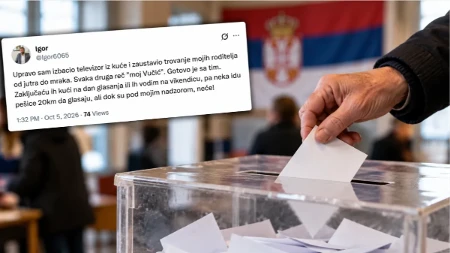 „Zaključaću ih kući da ne glasaju!“ Blokader zapretio sopstvenim roditeljima pred izbore zbog Vučića