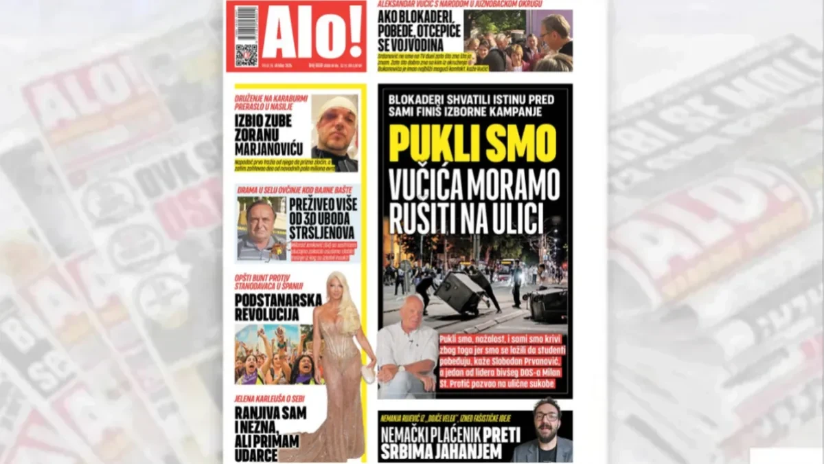 Blokaderi shvatili istinu pred sami finiš kampanje: Pukli smo, Vučića moramo rušiti na ulici