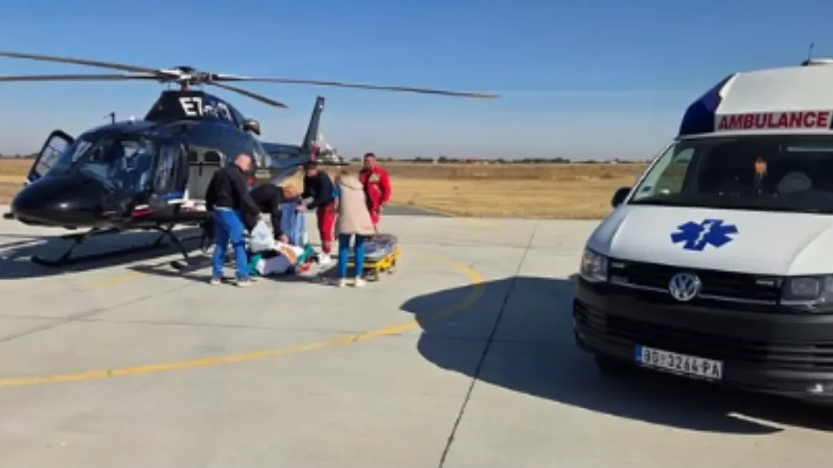 Bolesno dete (13) helikopterom prevezeno iz Banjaluke u Beograd: Smešteno u bolnici u Tiršovoj