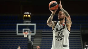 Lovernj preti Realu: Košarkaš Partizana se nada pobedi u Madridu