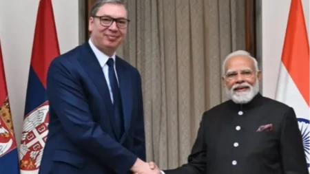 "Pod Vašim vođstvom, Srbija je prošla kroz izuzetnu transformaciju!" Modi odgovorio na čestitku Vučića