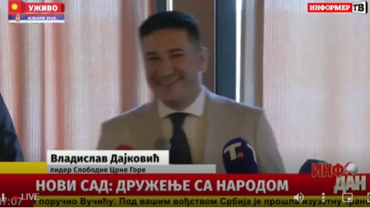 "Sa Lovćena vila kliče, ne daj Srbiju predsedniče" Dajković poslao poruku Vučiću, ali ima nešto i za Srdanovića