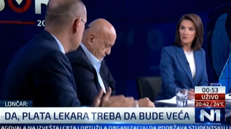 Cenzura uživo na N1! Lončar krenuo da iznese plan za zdravstvo, mikrofon ugašen usred rečenice